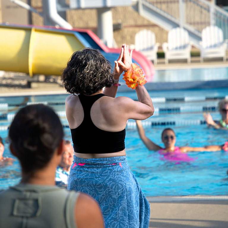 MVP Sportsplex, Zumba Pool Party