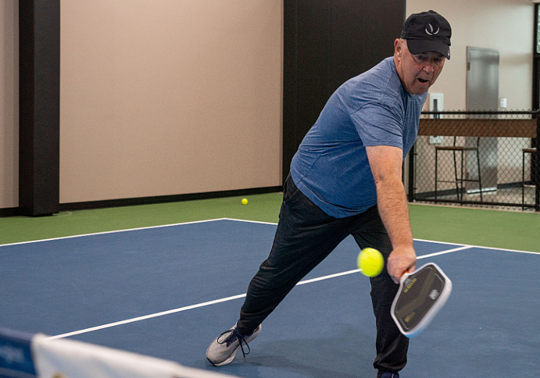 Dave mid swing