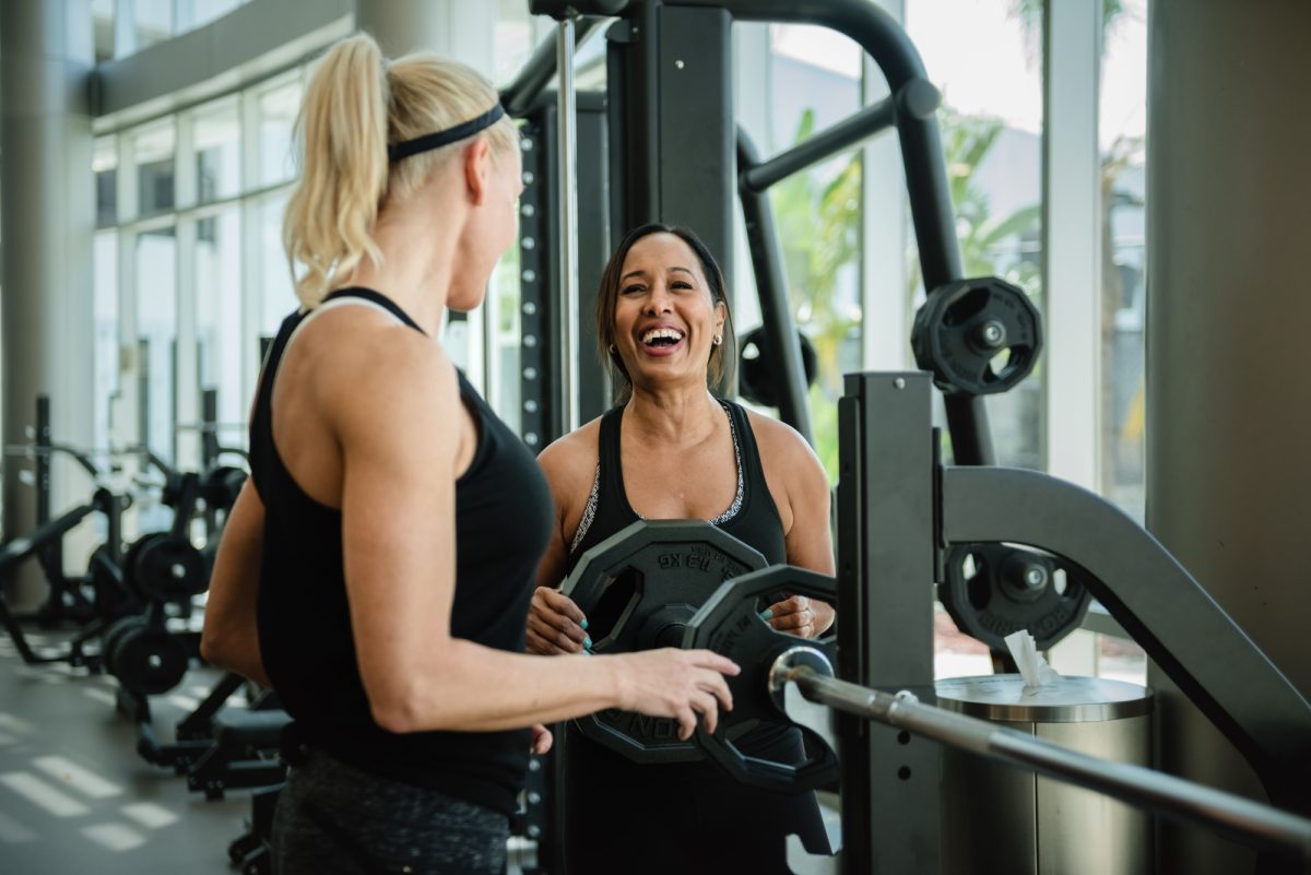 MVP Athletic Clubs, General Fitness, People weightlifting