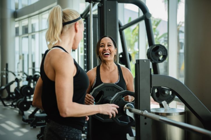 MVP Athletic Clubs, General Fitness, People weightlifting
