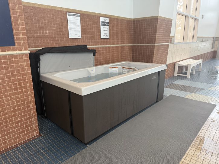 MVP Sportsplex, Cold Plunge